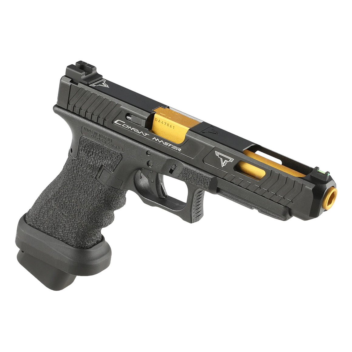 EMG TTI Combat Master G34 JW2 GBB Pistol Alumium Slide Ver. ( GHK Glock 17 GBBP System ) ( John Wick 2 ) ( Black )