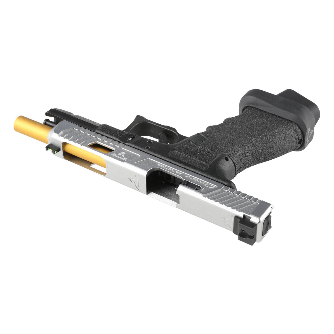 EMG TTI Combat Master G34 JW2 GBB Pistol Alumium Slide Ver. ( GHK Glock 17 GBBP System ) ( John Wick 2 ) ( Grey )