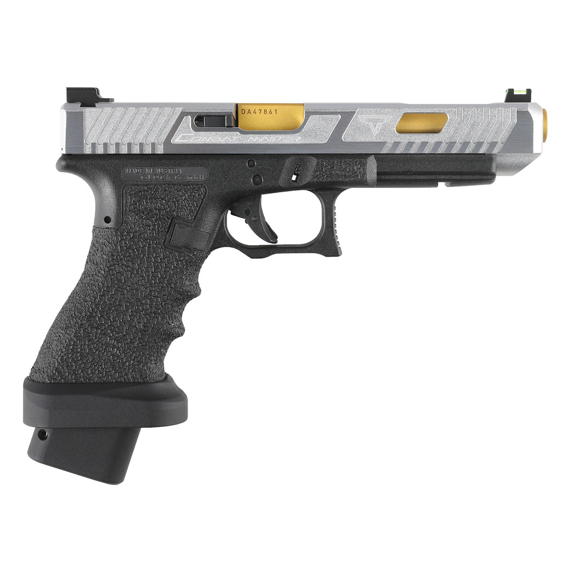 EMG TTI Combat Master G34 JW2 GBB Pistol Alumium Slide Ver. ( GHK Glock 17 GBBP System ) ( John Wick 2 ) ( Grey )
