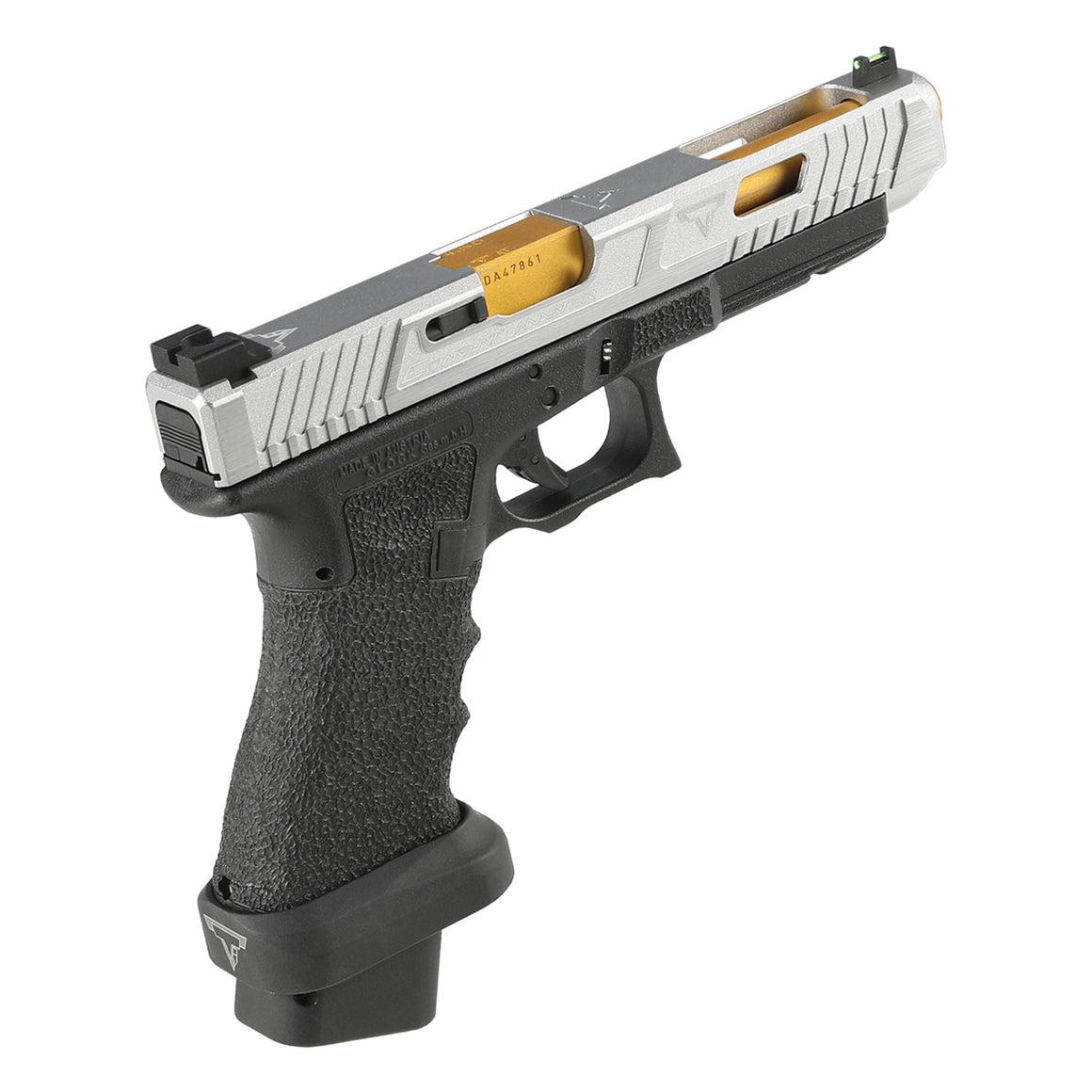 EMG TTI Combat Master G34 JW2 GBB Pistol Alumium Slide Ver. ( GHK Glock 17 GBBP System ) ( John Wick 2 ) ( Grey )