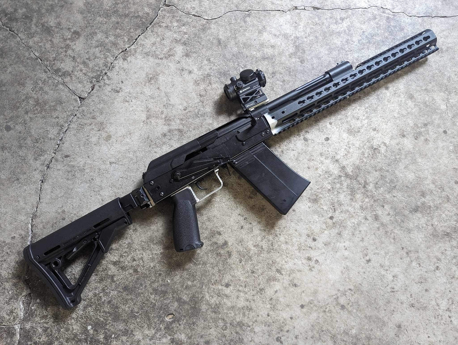 FCW SAIGA Shotgun Classic 16" Keymod Rail Handguard For TM SAIGA 12K GBB