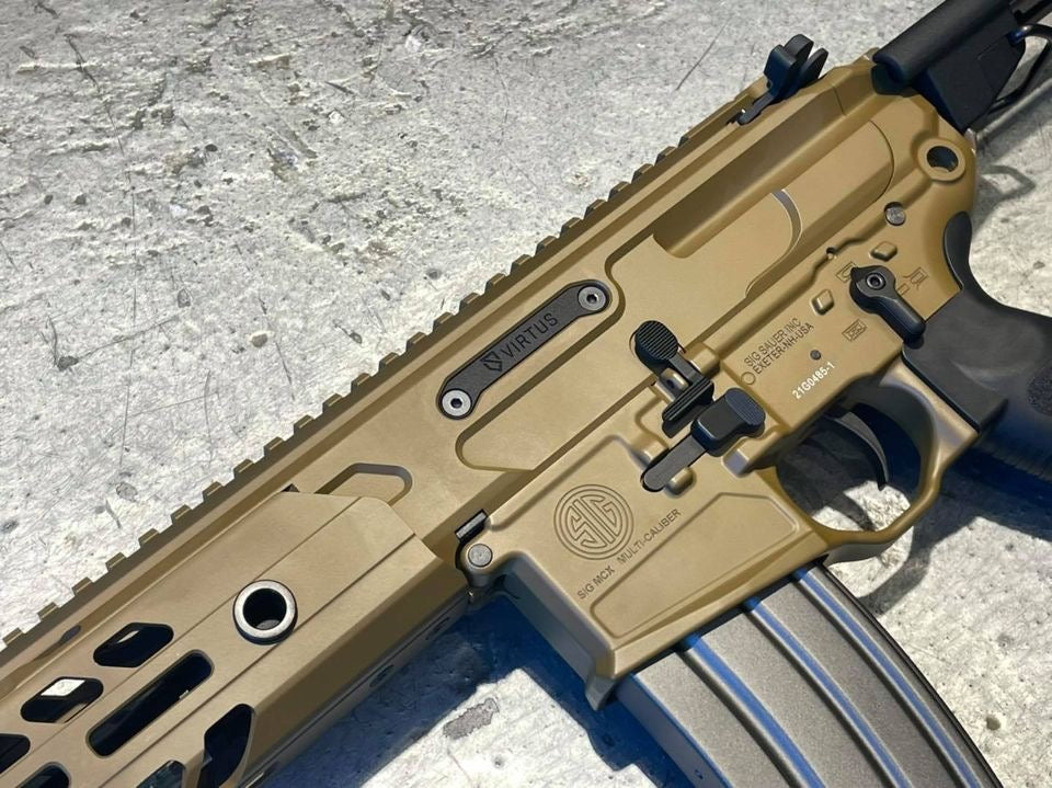 SIG AIR MCX Virtus SBR AEG Airsoft ( Licensed By SIG SAUER ) ( by VFC ) ( Tan )