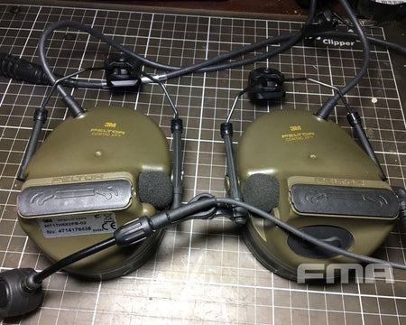 FMA FARA OTH Headset ( BK ) ( Headset and Helmet Rail Adapter )