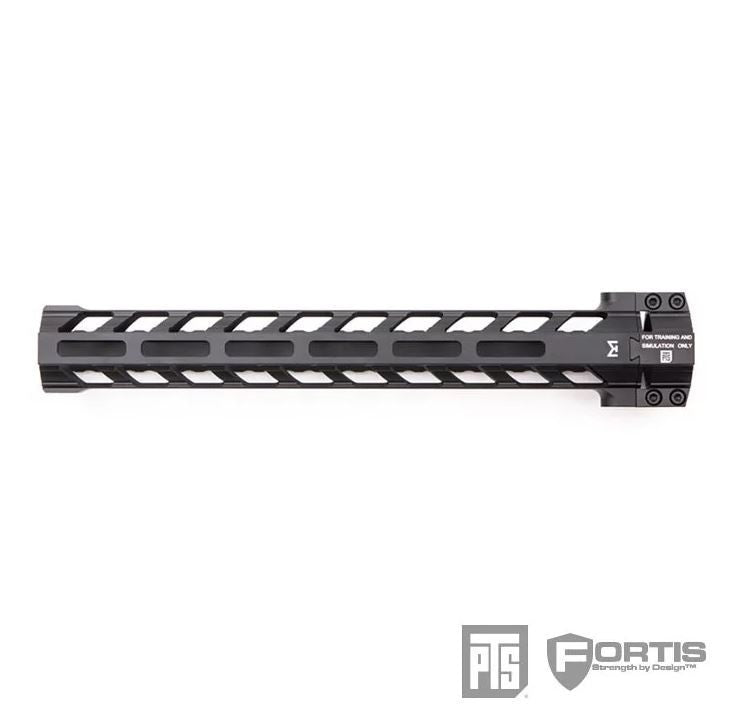 PTS Fortis REV™ II Free Float -AR M-LOK 12" ( AR ) Rail ( BK )