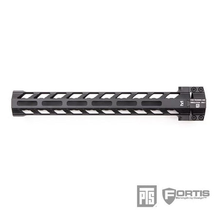 PTS Fortis REV™ II Free Float -AR M-LOK 12" ( AR ) Rail ( BK )