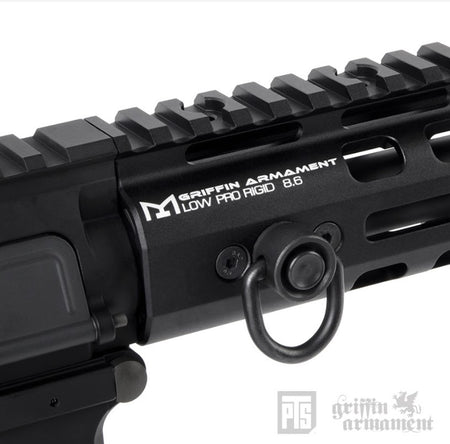 PTS Griffin Armament Low Pro RIGID™ M-LOK 8.6" Rail ( BK )