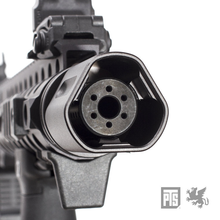PTS Griffin Armament QD Blast Shield (Black)