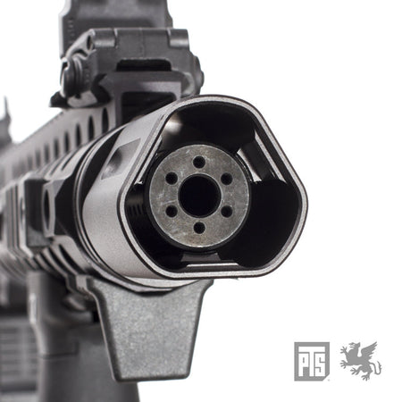 PTS Griffin Armament QD Blast Shield (Black)