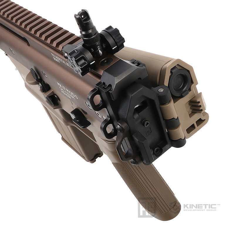 PTS Kinetic SCAR Adapter Stock Kit w/ Butt Stock for VFC SCAR ( Black / DE )-Dark Earth ( DE )