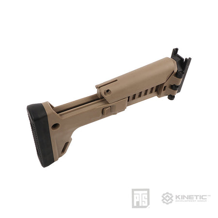 PTS Kinetic SCAR Adapter Stock Kit w/ Butt Stock for VFC SCAR ( Black / DE )-Dark Earth ( DE )