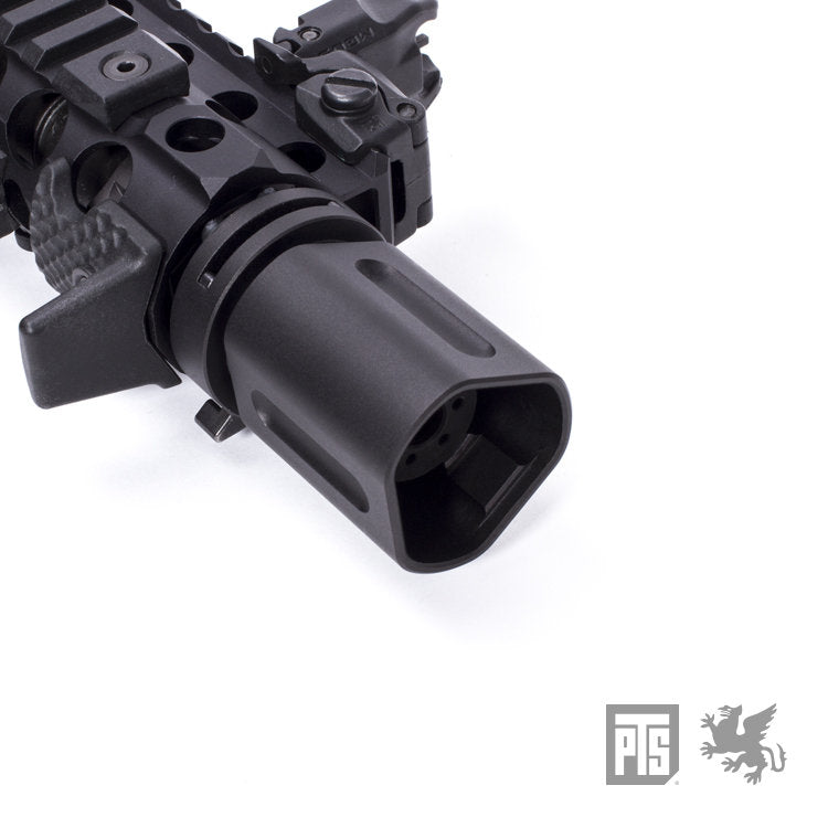 PTS Griffin Armament QD Blast Shield (Black)
