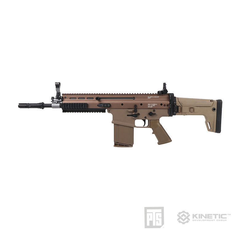 PTS Kinetic SCAR Adapter Stock Kit w/ Butt Stock for VFC SCAR ( Black / DE )-Dark Earth ( DE )