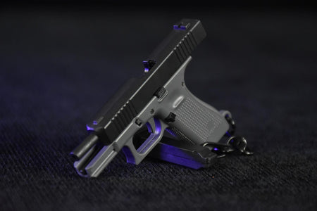 G19X / G45 Dummy ABS Keychain-G45 Style-Black