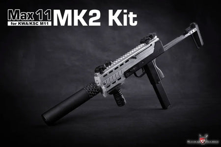 King Arms Max 11 MK2 Kit for KWA / KSC M11A4 M11 GBB ( Black )