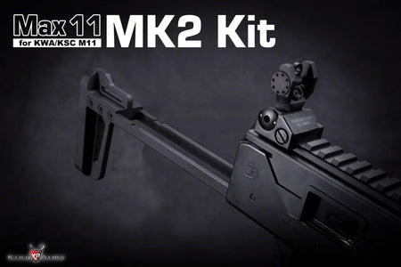 King Arms Max 11 MK2 Kit for KWA / KSC M11A4 M11 GBB ( Black )