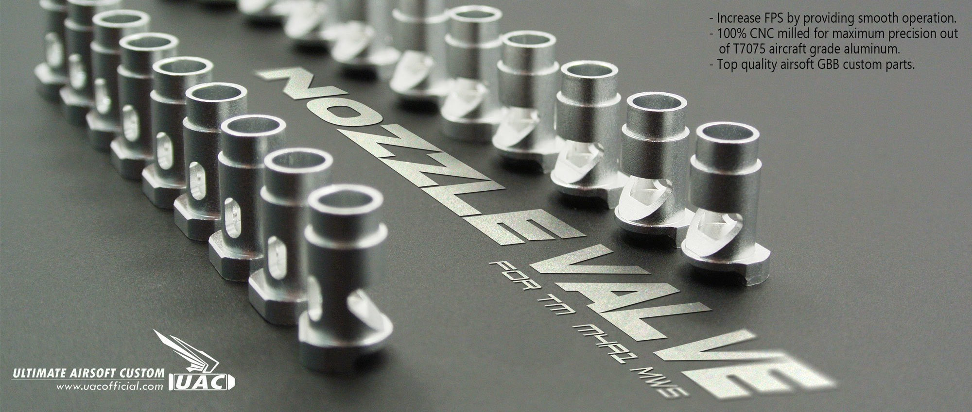 Dynamic Precision DP Enhanced Nozzle Valve For Marui TM MWS / MTR GBBR