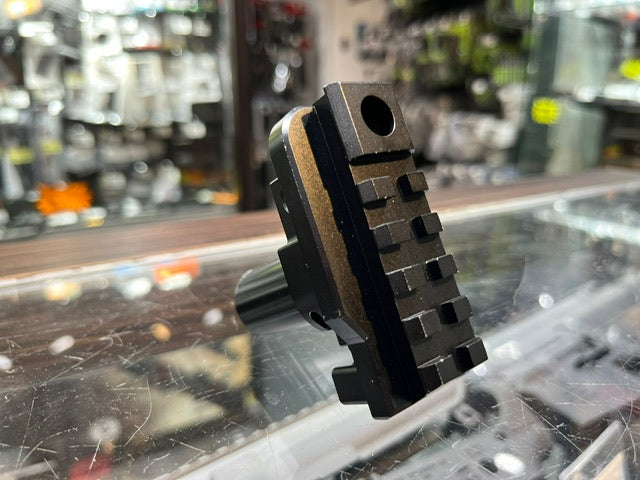 BBT M1913 20mm Rail Stock Adapter For Maruyama SCW-9 PRO-G SMG GBB ( Black )