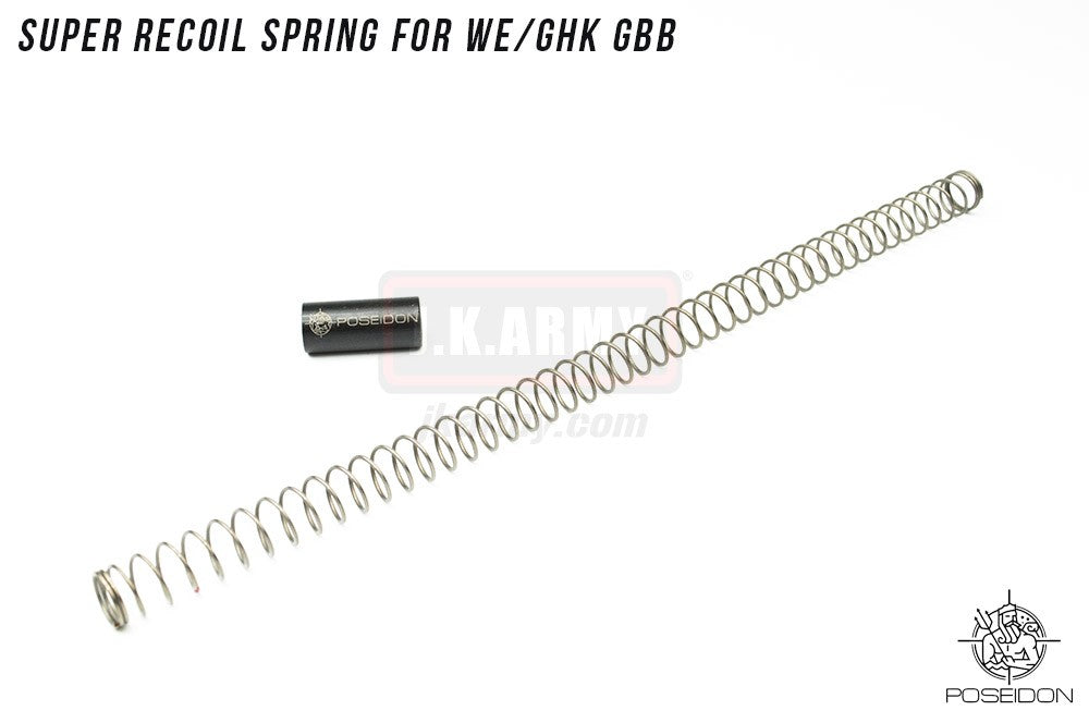 Poseidon Super Recoil Spring for WE / GHK GBB