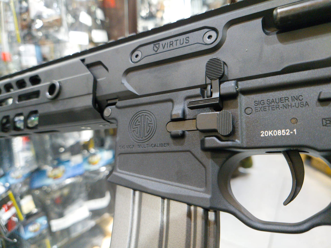 SIG AIR MCX Virtus SBR AEG Airsoft ( Licensed By SIG SAUER ) ( By VFC ) ( Black )