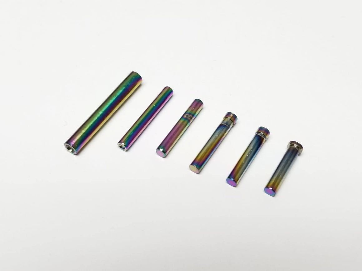 Dynamic Precision Stainless Steel Pin Set for TM Model 17 / 18C ( Rainbow )
