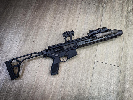 Artisan Folding Style Stock for MCX / M1913 20mm Rail ( DE )