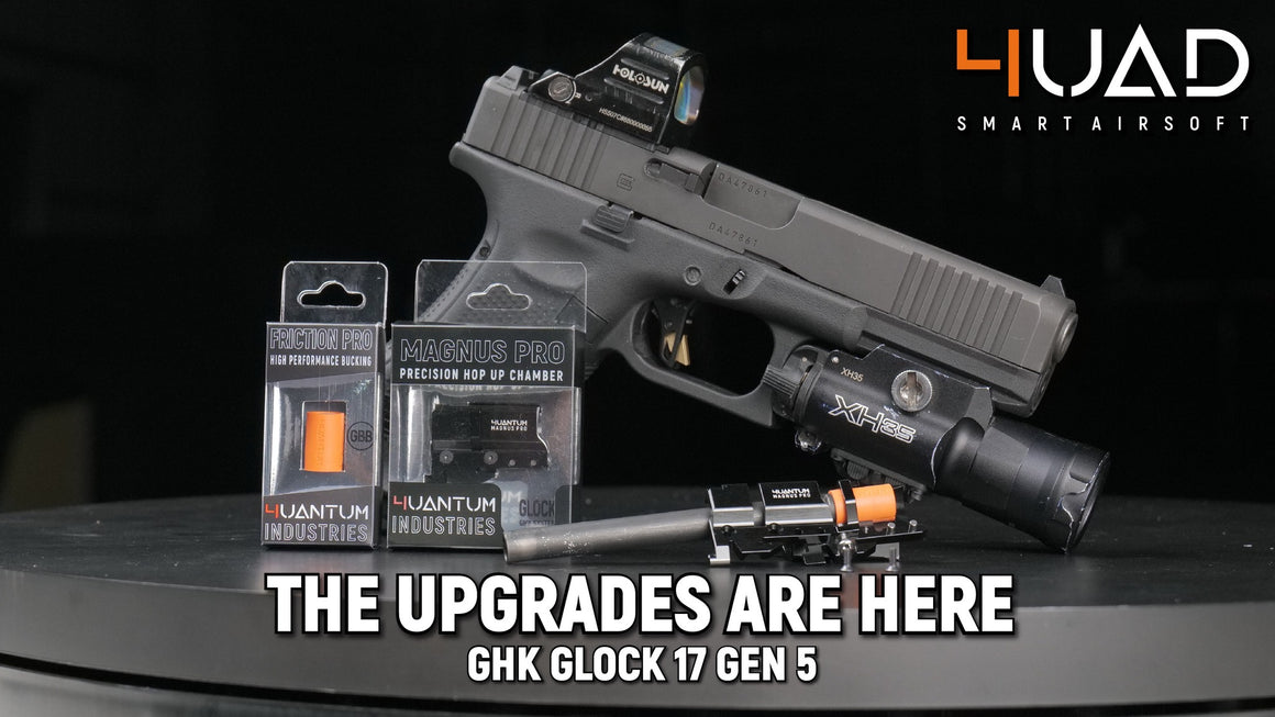 4UANTUM Magnus Pro Precision TDC Hop Up Chamber For UMAREX / GHK Glock 17 G17 Gen5 MOS GBBP Series