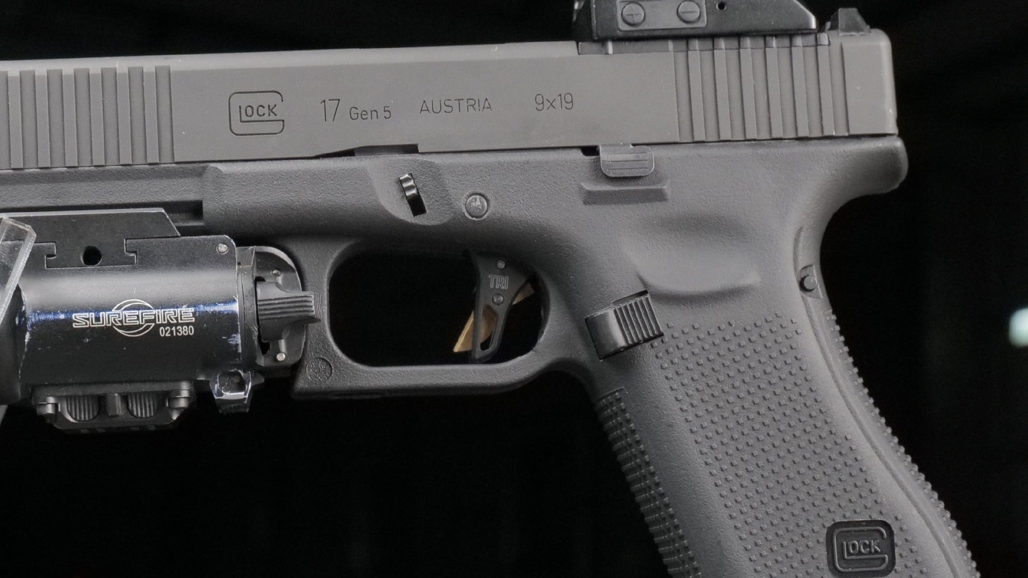 4UANTUM Performance Custom Flat Trigger For G Model Glock Series ( TM / Umarex / VFC / GHK / WE / SRC / AAP01 / TP22 )