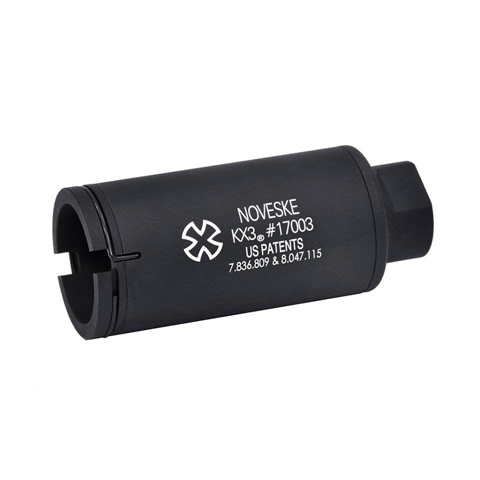 NOVESKE KX3 Tracer Ready Flash Hider with Acetech Lighter S Tracer Unit ( 14mm CCW )