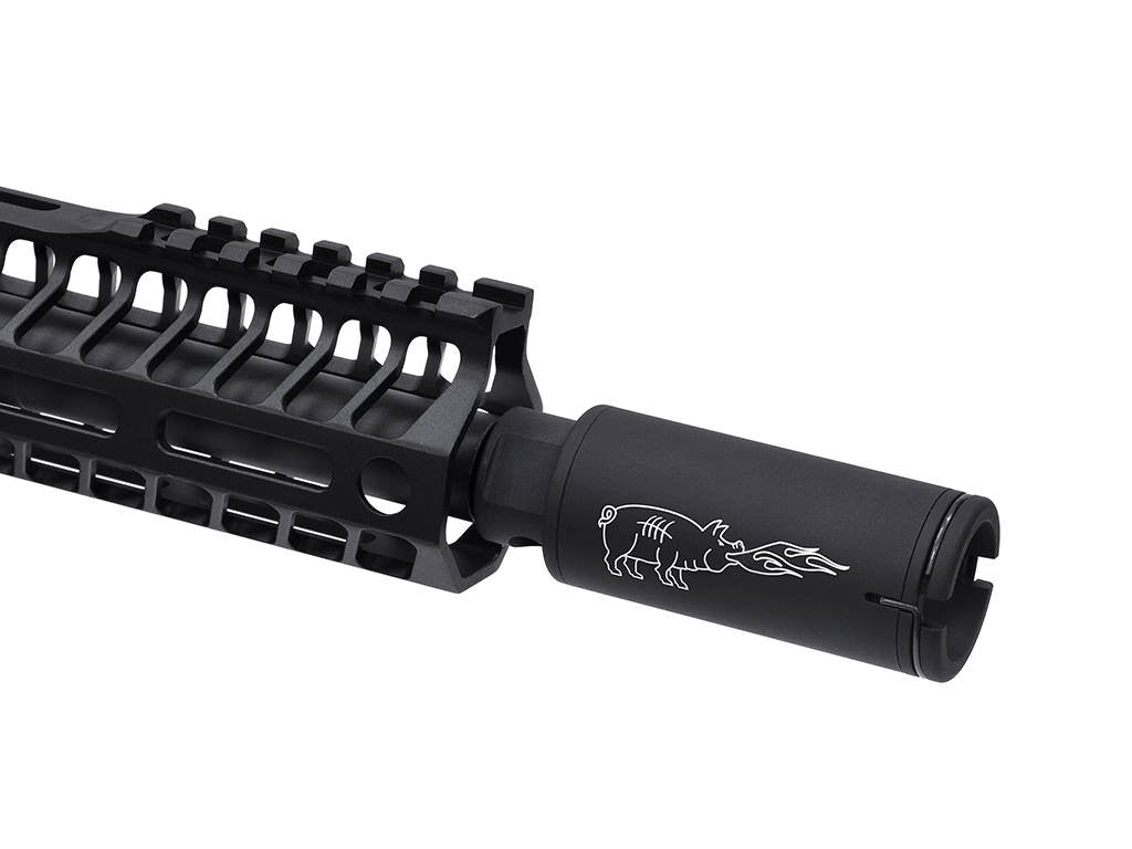NOVESKE KX5 Tracer Ready Flash Hider with Acetech Lighter S Tracer Unit ( 14mm CCW )