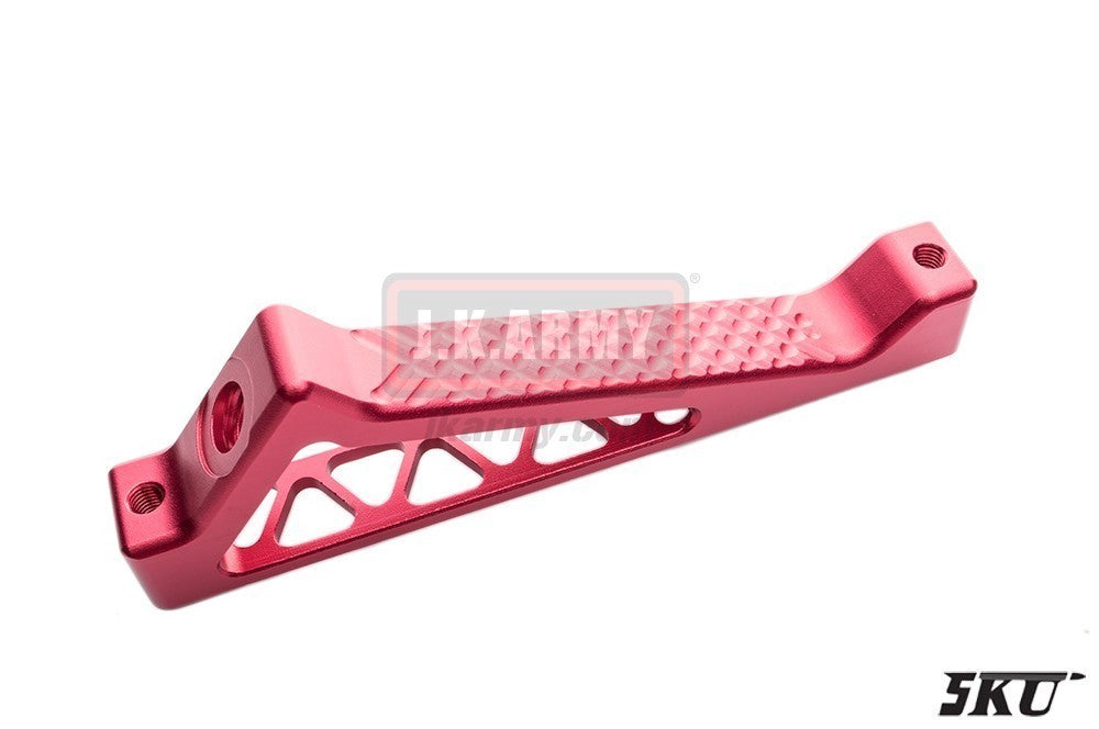 5KU K20 Angled Grip for Keymod- Red