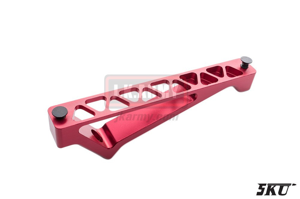 5KU K20 Angled Grip for Keymod- Red