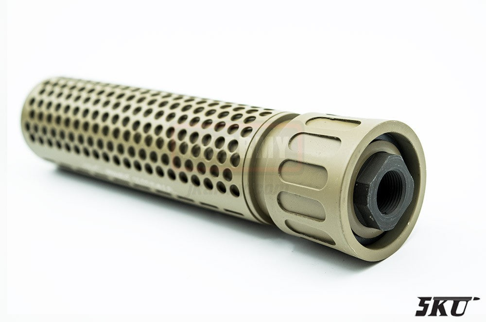 5KU KAC Style 180mm 556 QDC Dummy Suppressor / Barrel Extension 14mm CCW Tan