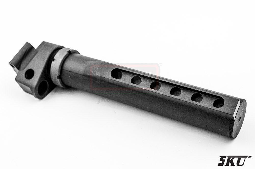 5KU Folding Stock Pipe Adapter for AK Series For E&L ( AK to M4 Adapter with Buffer Tube ) ( Black )