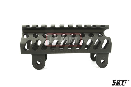 5KU B19 Upper Rail Handguard for AK Series Rifle ( BK )