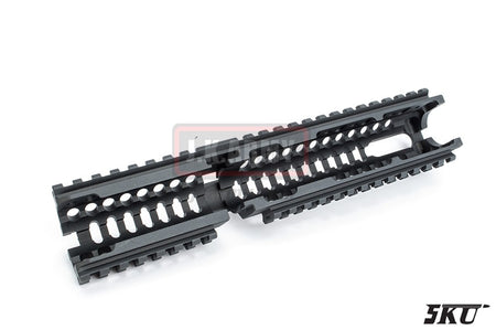 5KU B-30 Long Lower Rail Handguard for AK Series Rifle ( BK )