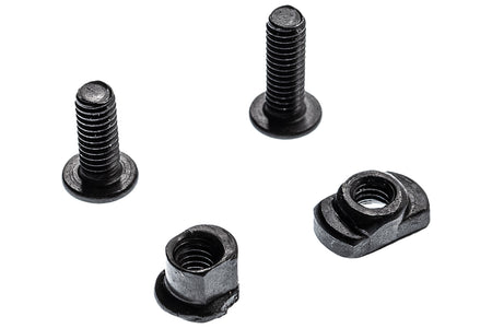 5KU M-LOK / Keymod CNC Tac Short Angle Grip-Red