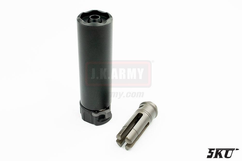 5KU SOCOM556 MINI2 Dummy Barrel Extension 14mm CCW ( BK )