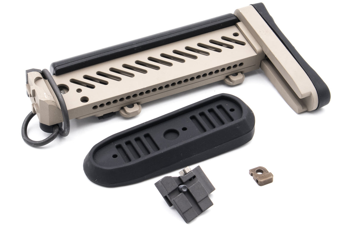 5KU PT-1 Style AK Side Folding Stock for CYMA LCT GHK AK Gen2 ( Tan )