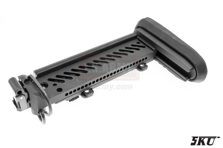 5KU PT-1 Style AK Side Folding Stock for CYMA LCT GHK AK Gen2 ( Black )