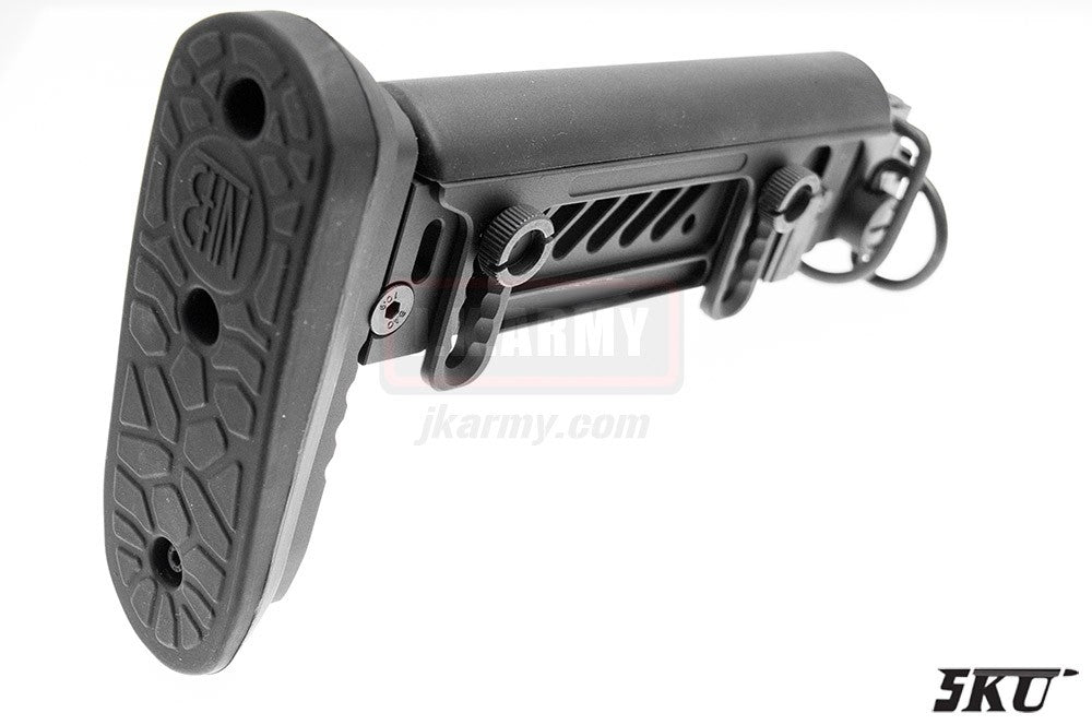 5KU PT-1 Style AK Side Folding Stock for CYMA LCT GHK AK Gen2 ( Black )