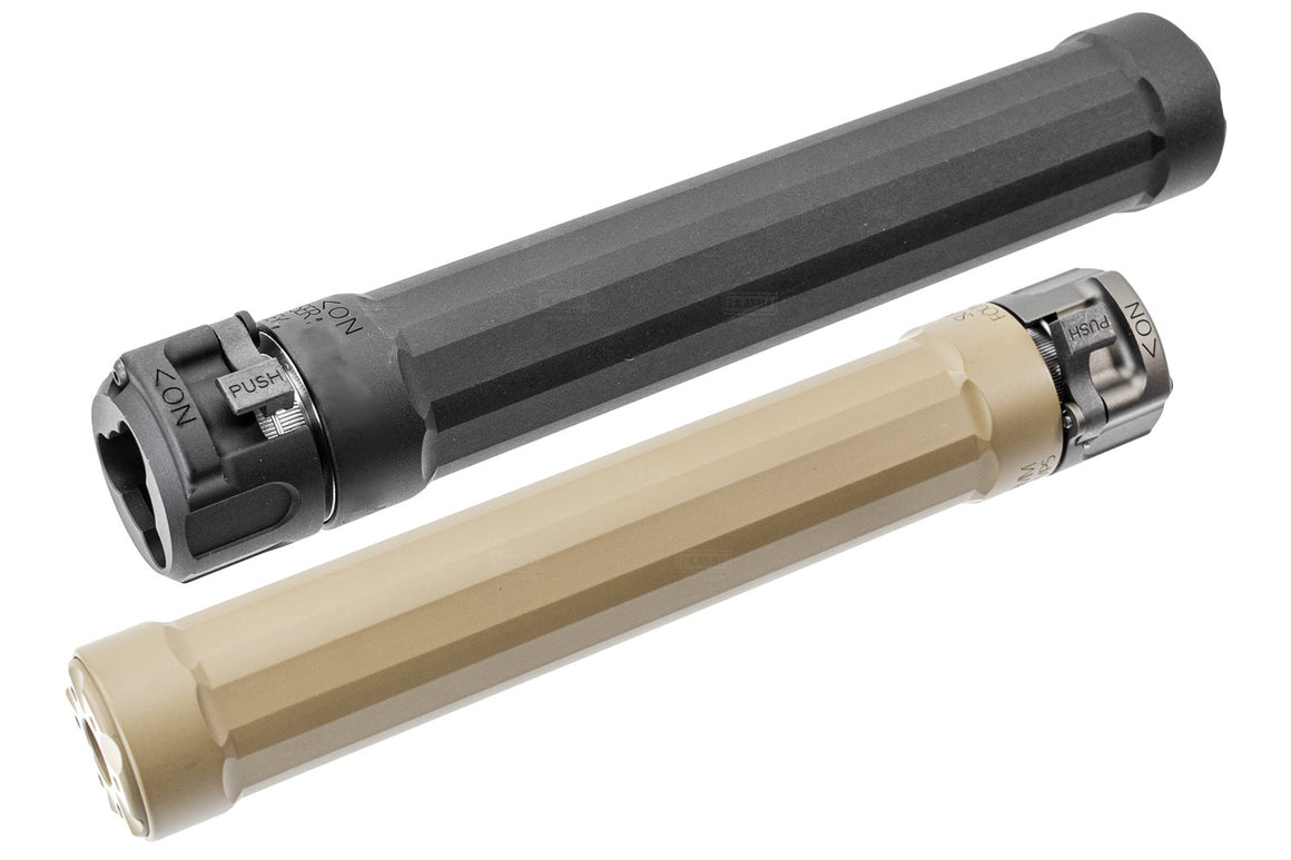 5KU R9 Style Dummy QD Dummy Suppressor / Barrel Extension for TM / VFC MP5 Series ( Black / Tan ) -Black