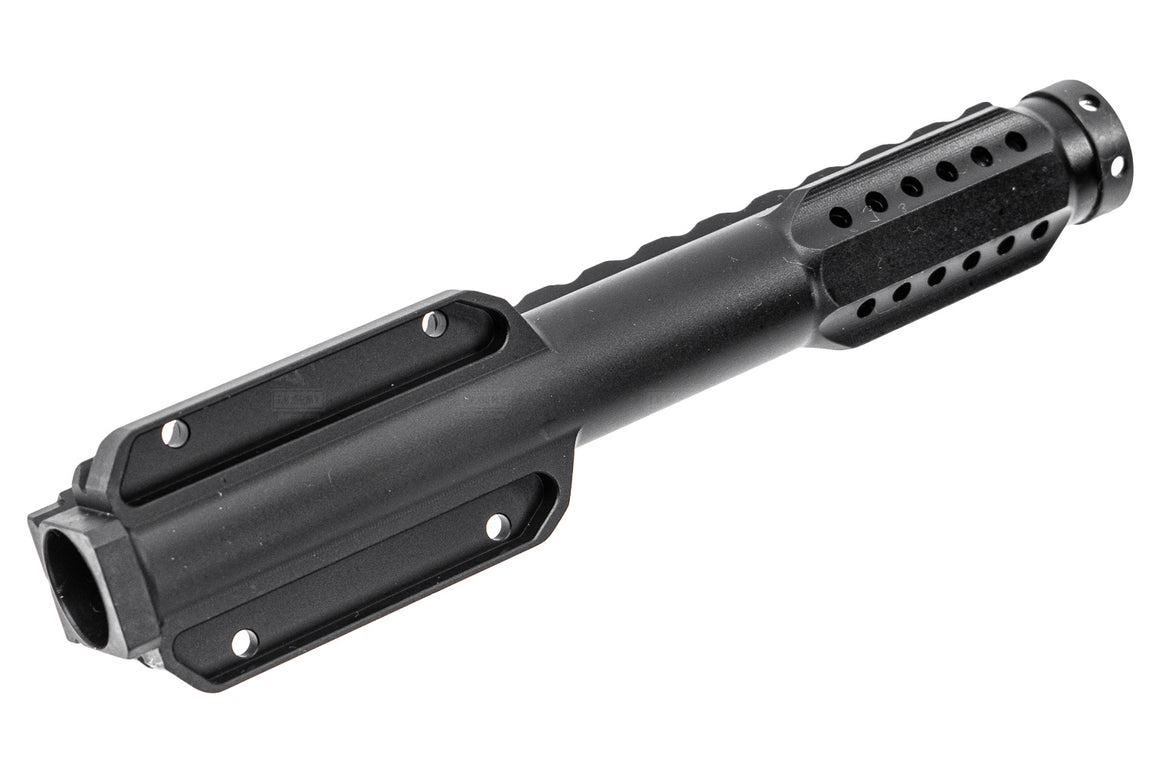 5KU AK VS-33 Style Gas Block with Tube Rail Platform for GHK GBB / LCT / CYMA / D-BOYS / E&L AEG AK Airsoft Series ( VS33  )-Dark Earth ( DE )