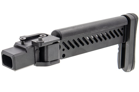 5KU PT-5 Side Folding Stock for GHK AKM GBBR Airsoft ( Black )