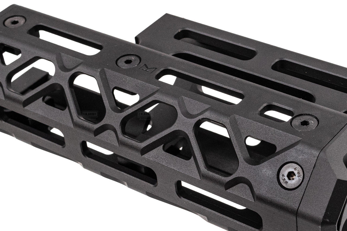 5KU Short M-LOK Handguard For Marui TM AK / GHK AK GBBR / CYMA AK AEG Rifle Series -Tan-TM AKM GBB