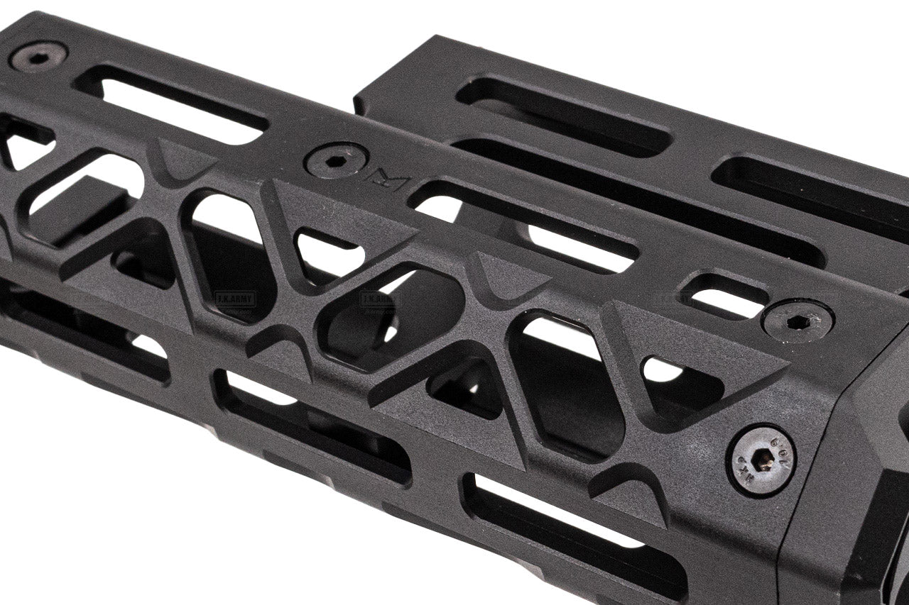 5KU Short M-LOK Handguard For Marui TM AK / GHK AK GBBR / CYMA AK AEG Rifle Series -Tan-TM AKM GBB