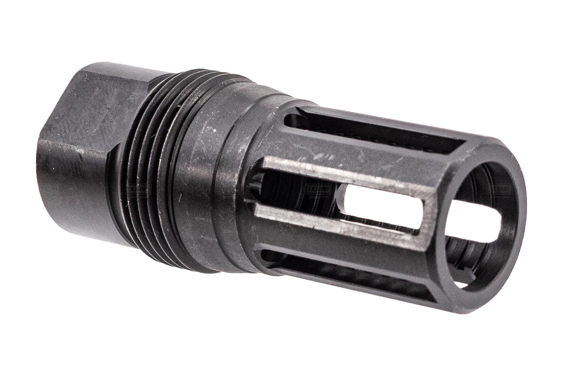 5KU Pig Pen Style 14mm CCW Steel Flash Hider