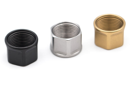 5KU Hexagon Thread Protector 14mm CCW-Silver