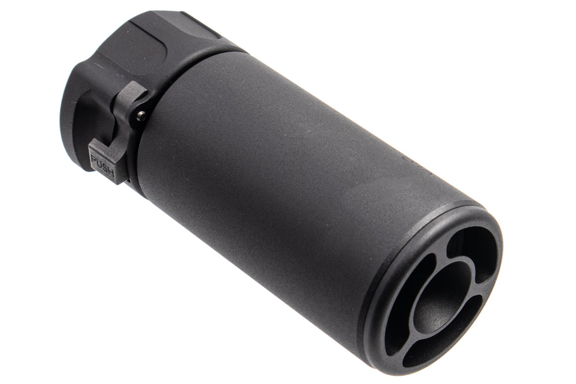 5KU Spitfire Tracer Warden Blast Diffuser with 4P Flash Hider - 14mm CCW-Tan