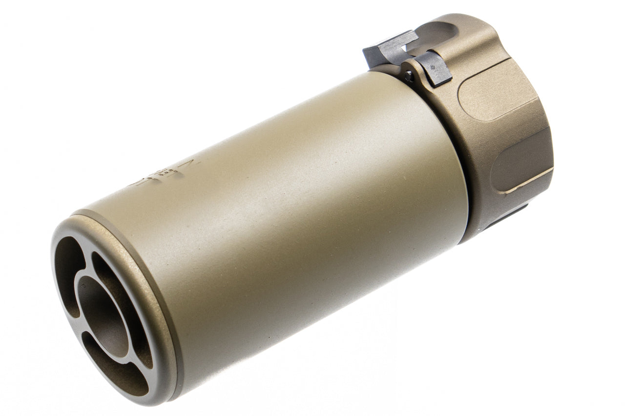 5KU Spitfire Tracer Warden Blast Diffuser with 4P Flash Hider - 14mm CCW-Tan
