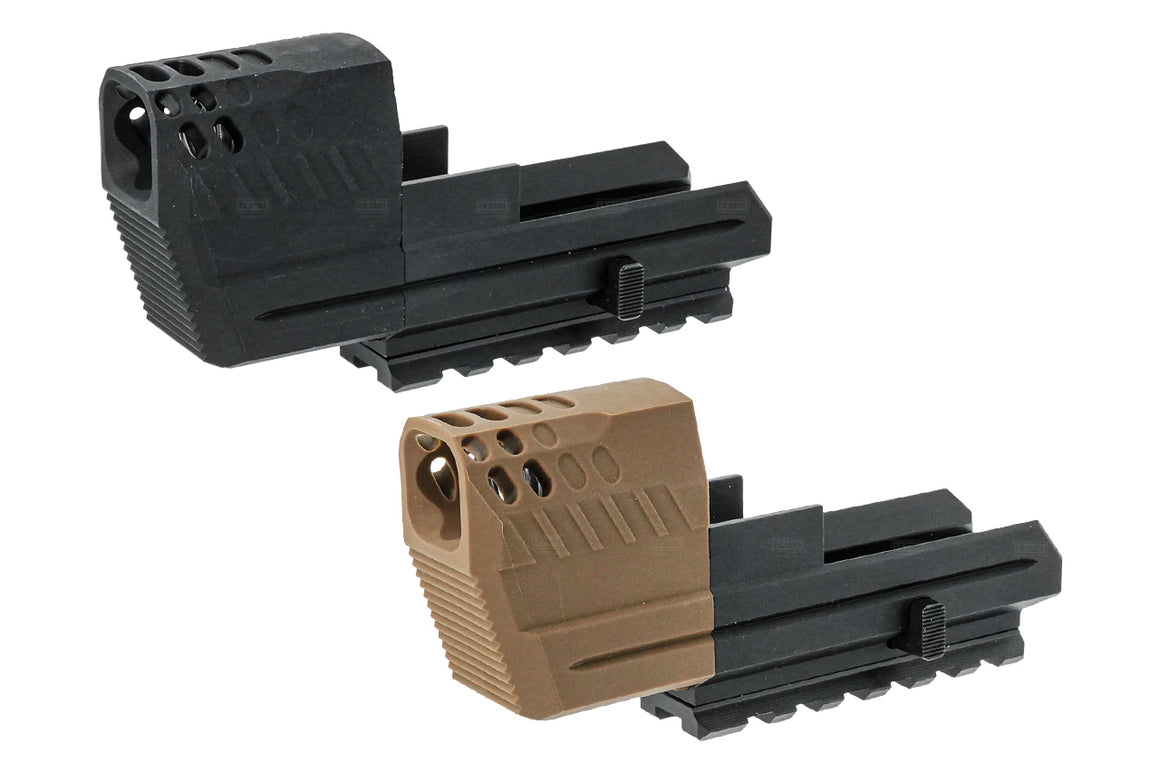 5KU Spitfire Tracer Compensator For SIG AIR / VFC P320 M17 GBBP Series -Tan